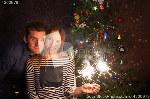 Image of Couple new year