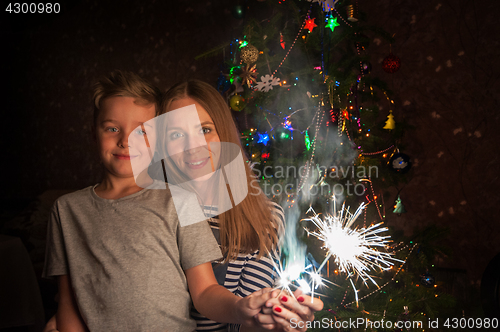 Image of Family new year