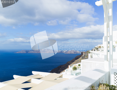 Image of Landscape Santorini Island, Fira, , Greece