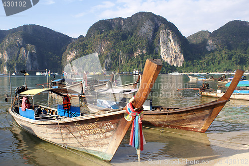 Image of Boats in the port
