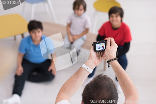 Image of Photoshooting with kids models