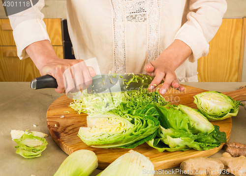 Image of Cabbage kimchi and sauerkraut