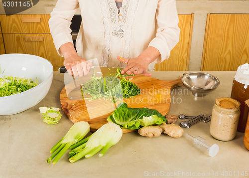 Image of kimchi and sauerkraut  