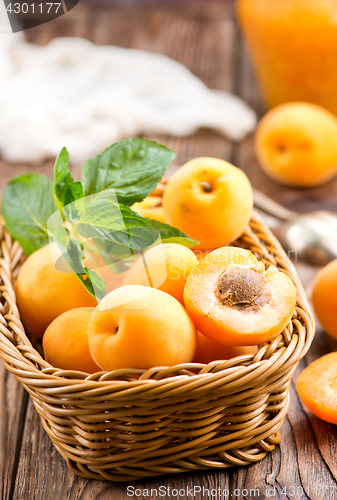 Image of fresh apricots