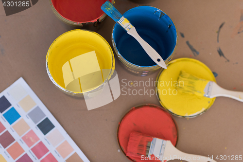 Image of color for painting