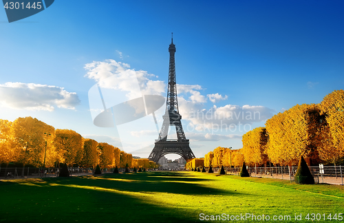 Image of Spring at Champs de Mars in autumn