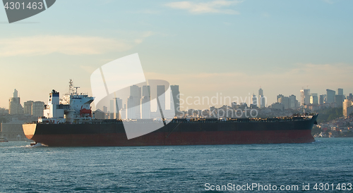 Image of Tanker in Bosphorus