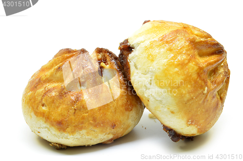 Image of Crispy BBQ roasted chicken buns