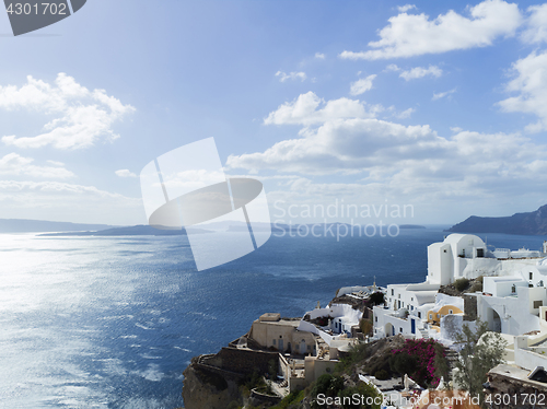 Image of Landscape Santorini Island, Fira, , Greece