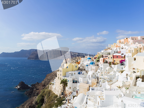 Image of Landscape Santorini Island, Fira, , Greece