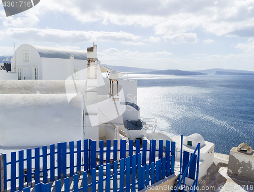 Image of Landscape Santorini Island, Fira, , Greece