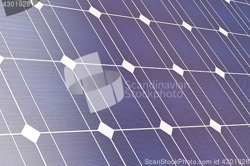 Image of Closeup of solar panel