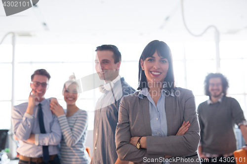 Image of Portrait of successful Businesswoman