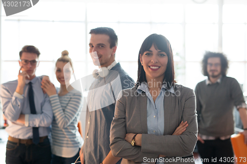 Image of Portrait of successful Businesswoman