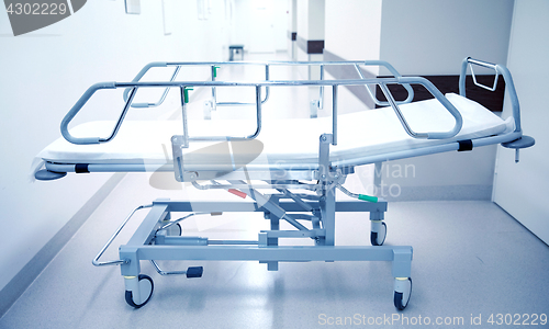 Image of hospital gurney or stretcher at emergency room