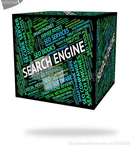 Image of Search Engine Means Gathering Data And Analysis