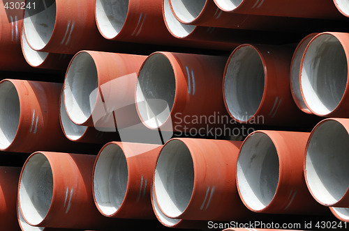 Image of Red pipes