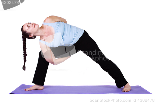 Image of Woman in Yoga Position