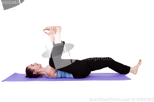 Image of Woman in Yoga Position