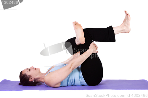 Image of Woman in Yoga Position