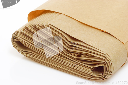 Image of Rolled paper bag