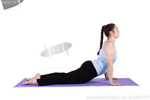 Image of Woman in Yoga Position