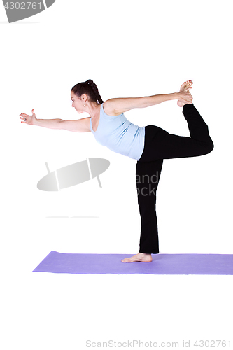 Image of Woman in Yoga Position