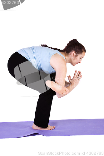 Image of Woman in Yoga Position