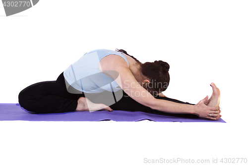 Image of Woman in Yoga Position