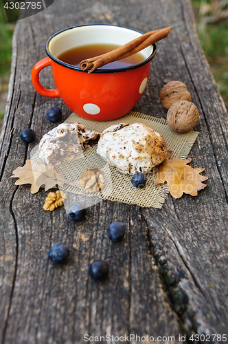 Image of Romantic autumn still life