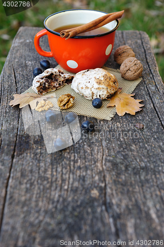 Image of Romantic autumn still life