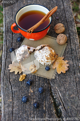 Image of Romantic autumn still life