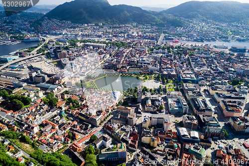 Image of Bergen is a city and municipality in Hordaland on the west coast