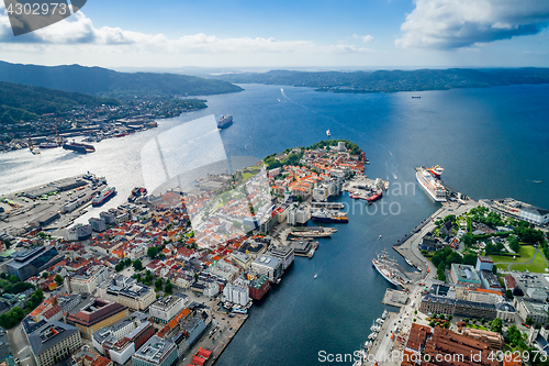 Image of Bergen is a city and municipality in Hordaland on the west coast