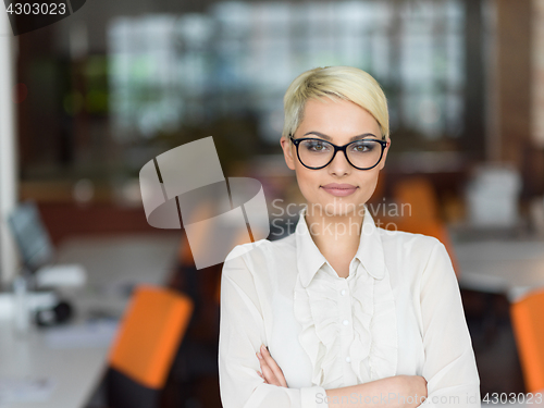 Image of Portrait of successful Businesswoman