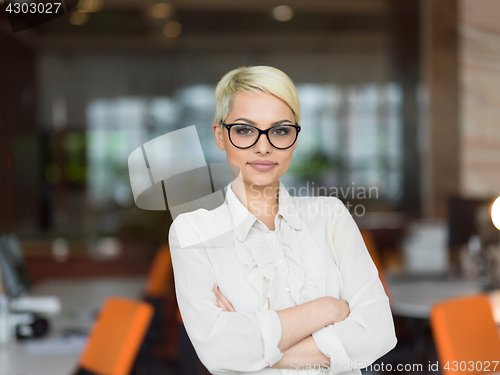 Image of Portrait of successful Businesswoman