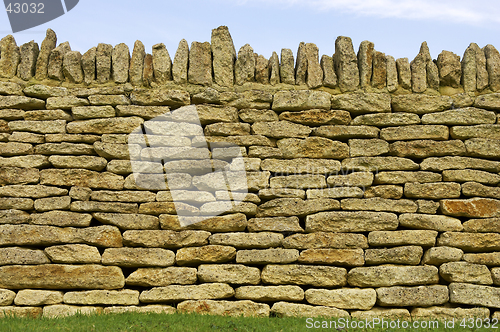 Image of Dry stone wall detail