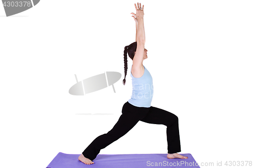 Image of Woman in Yoga Position