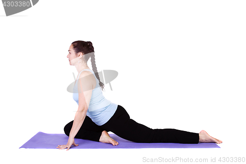 Image of Woman in Yoga Position