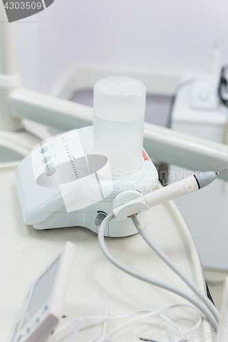 Image of modern dentists equipment