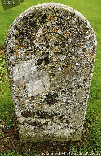 Image of Old headstone
