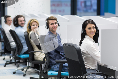 Image of Call center operators