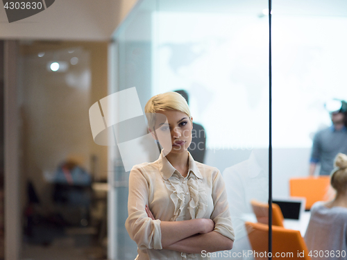 Image of Portrait of successful Businesswoman