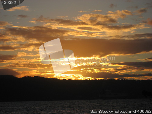 Image of Golden sunset