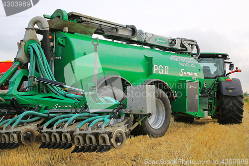 Image of Agricultural Slurry Tanker with Spreader