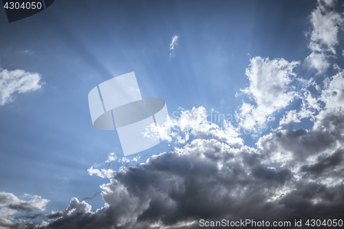 Image of dramatic sky background