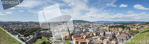 Image of panoramic view to Belfort France