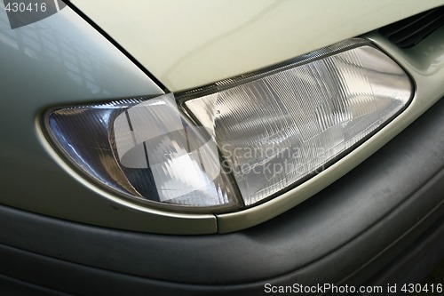 Image of car front light