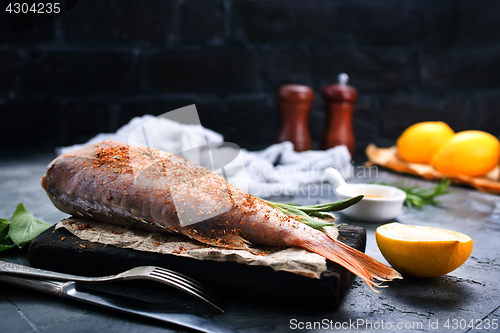 Image of raw fish