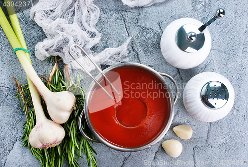 Image of tomato soup